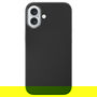 Cellularline Sensation Funda para iPhone 16 de Silicona Soft Touch Negro compatible MagSafe