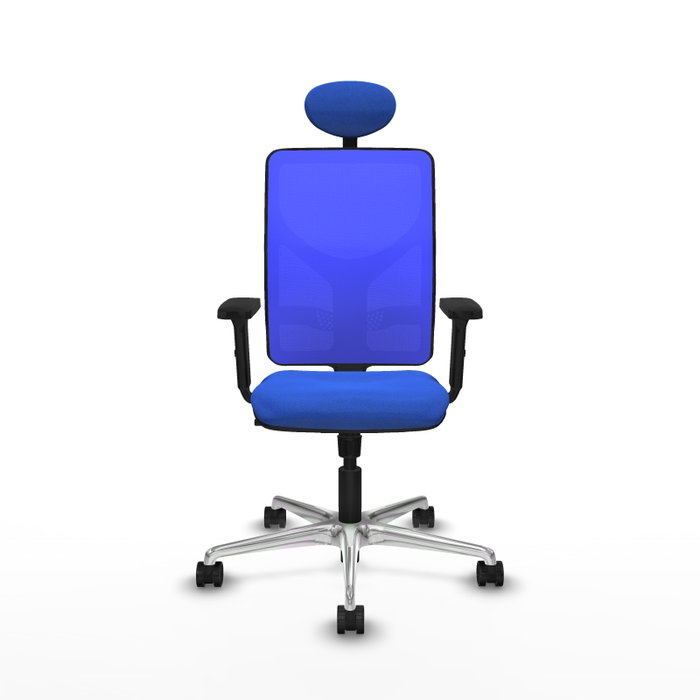 PIQUERAS Y CRESPO Silla de oficina Motilla Azul con mecanismo Sincro PIQUERAS Y CRESPO Silla de oficina Motilla Azul con mecanismo Sincro