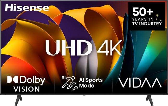 Hisense 55A6N Smart TV 55" 4K Ultra HD DLED HDR10+ Dolby Vision WiFi Negro