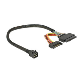DeLOCK 84823 Cable SAS SFF-8643 a U.2 SFF-8639 + SATA