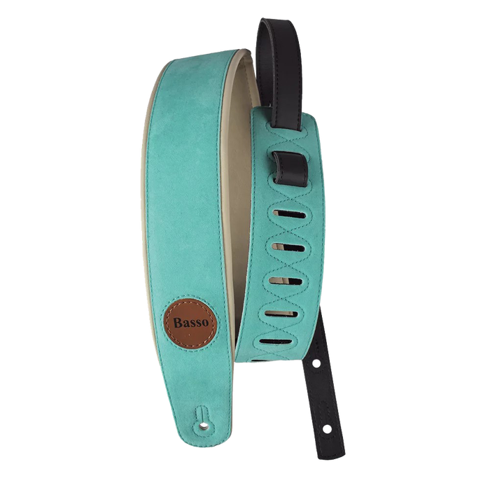 Correa Basso para Guitarra y Bajo Surf Green Correa Basso para Guitarra y Bajo Surf Green