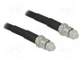 DeLOCK Cable Coaxial FME a FME LMR195 1 m, Negro