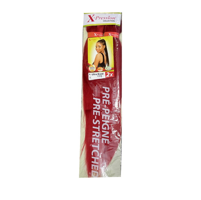 X-Pression X Pression Pre Peigne 130S 1x2 Extensiones de Cabello Sintético X-Pression X Pression Pre Peigne 130S 1x2 Extensiones de Cabello Sintético