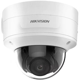 Hikvision DS-2CD2366G2-I(2.7-13.5MM) Cámara IP Minidomo 6MP AcuSense Lente 2.7-13.5mm Antivandálico IR40m IK10 IP66 Audio Alarma PoE
