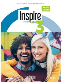 Inspire 3 VERSION ESPAGNE ALUMNO, Varios - HACHETTE SGEL