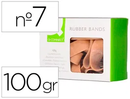 Q-connect Bandas Elásticas 70x5 mm Numero 7 100 gr