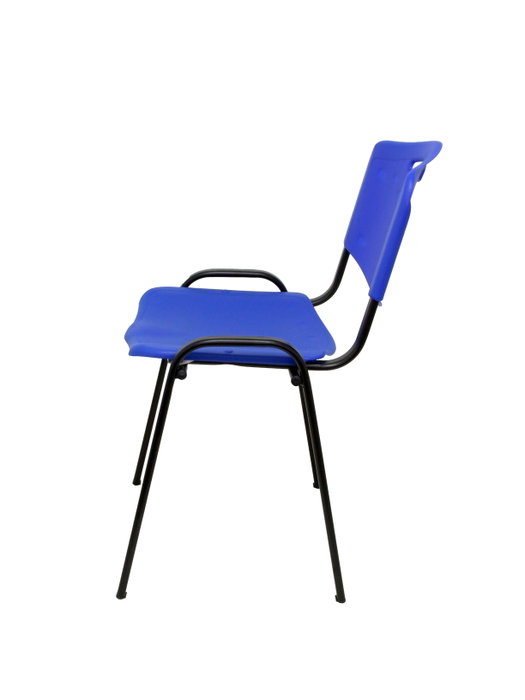NOWY STYL Silla Iso de PVC Azul sin brazos (Pack de 2) NOWY STYL Silla Iso de PVC Azul sin brazos (Pack de 2)