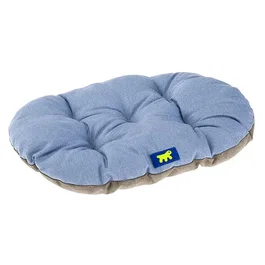 Ferplast Vet Cama Relax 55/4 Azul Claro-Lila-Gris Paloma con Cojín