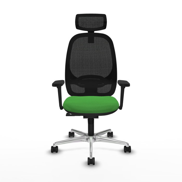 PIQUERAS Y CRESPO Silla de oficina Cilanco con mecanismo Sincro Verde y Negro PIQUERAS Y CRESPO Silla de oficina Cilanco con mecanismo Sincro Verde y Negro
