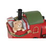 DKD Home Decor Base de Árbol de Navidad con Diseño de Tren Multicolor