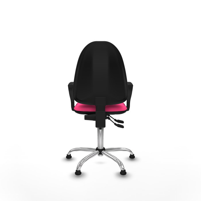 PIQUERAS Y CRESPO Silla de oficina Aýna Rosa con Brazos Fijos PIQUERAS Y CRESPO Silla de oficina Aýna Rosa con Brazos Fijos