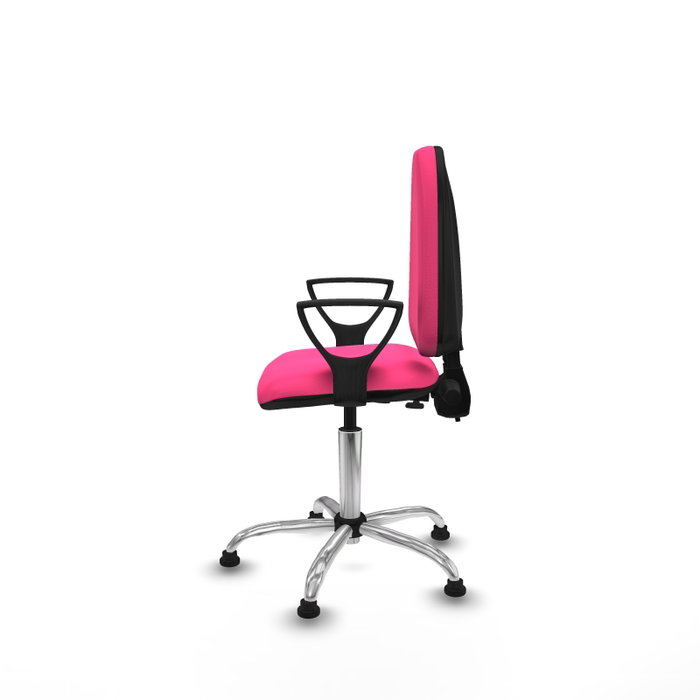 PIQUERAS Y CRESPO Silla de oficina Aýna Rosa con Brazos Fijos PIQUERAS Y CRESPO Silla de oficina Aýna Rosa con Brazos Fijos