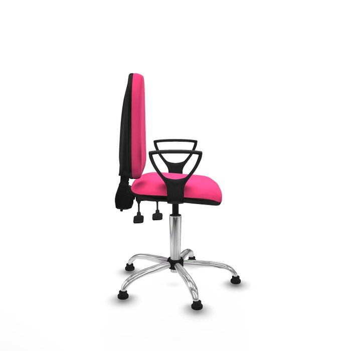 PIQUERAS Y CRESPO Silla de oficina Aýna Rosa con Brazos Fijos PIQUERAS Y CRESPO Silla de oficina Aýna Rosa con Brazos Fijos