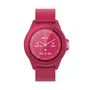 Forever CW-300 Smartwatch con Pantalla Táctil IPS de 1.2", Monitor de Frecuencia Cardíaca, Resistente al Agua IP68, Bluetooth 5.0, Batería 15 Días, Color Magenta