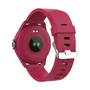Forever CW-300 Smartwatch con Pantalla Táctil IPS de 1.2", Monitor de Frecuencia Cardíaca, Resistente al Agua IP68, Bluetooth 5.0, Batería 15 Días, Color Magenta
