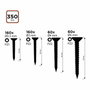 Black+Decker Surtido de tornillos para madera ss black