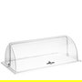 APS Campana Roll-Top GN 1/1, Campana de Exposición en Policarbonato, 53 cm Largo x 32.5 cm Ancho x 19 cm Alto