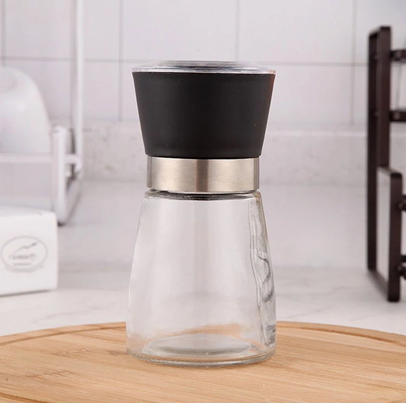 Inde Molinillo Pimienta Vidrio Privilege 6,4 cm Ancho x 13 cm Alto x 6,3 cm Largo (24 Unidades)