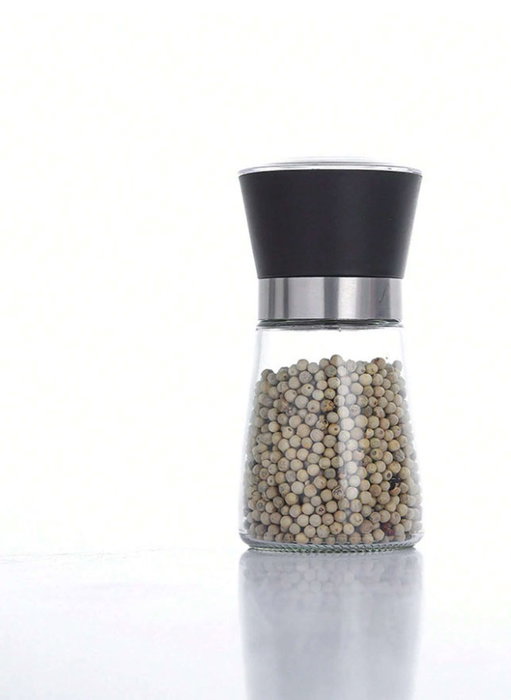 Inde Molinillo Pimienta Vidrio Privilege 6,4 cm Ancho x 13 cm Alto x 6,3 cm Largo (24 Unidades)