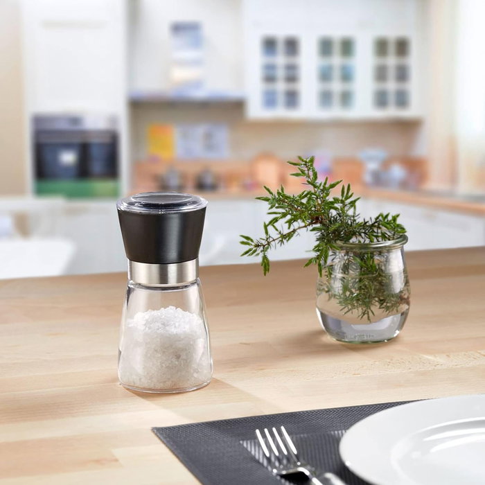 Inde Molinillo Pimienta Vidrio Privilege 6,4 cm Ancho x 13 cm Alto x 6,3 cm Largo (24 Unidades)