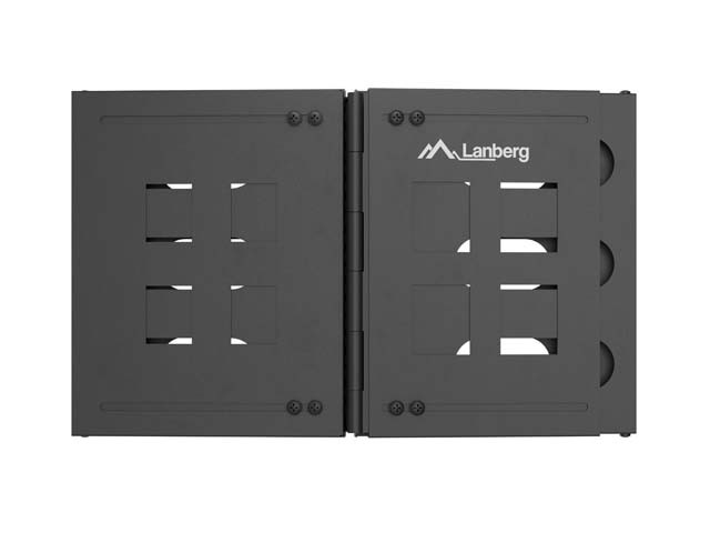 Lanberg Gancho de pared rack 19 pulg 6U negro Lanberg Gancho de pared rack 19 pulg 6U negro