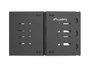 Lanberg Gancho de pared rack 19 pulg 6U negro