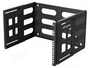 Lanberg Gancho de pared rack 19 pulg 6U negro