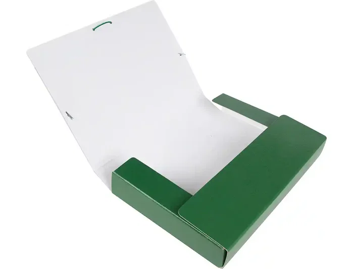Liderpapel Carpeta proyectos lomo 70mm cartón gofrado verde Liderpapel Carpeta proyectos lomo 70mm cartón gofrado verde