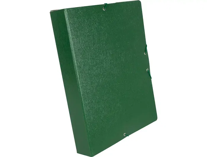 Liderpapel Carpeta proyectos lomo 70mm cartón gofrado verde Liderpapel Carpeta proyectos lomo 70mm cartón gofrado verde