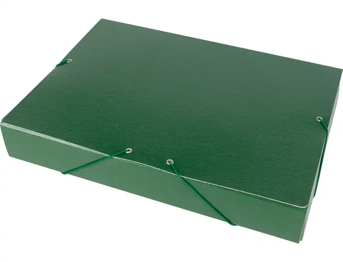 Liderpapel Carpeta proyectos lomo 70mm cartón gofrado verde Liderpapel Carpeta proyectos lomo 70mm cartón gofrado verde