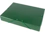 Liderpapel Carpeta proyectos lomo 70mm cartón gofrado verde