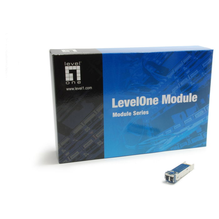 Level One GVT-0301 Transceptor SFP LX/LC Fibra Óptica SM 10km para Redes 1250 Mbit/s