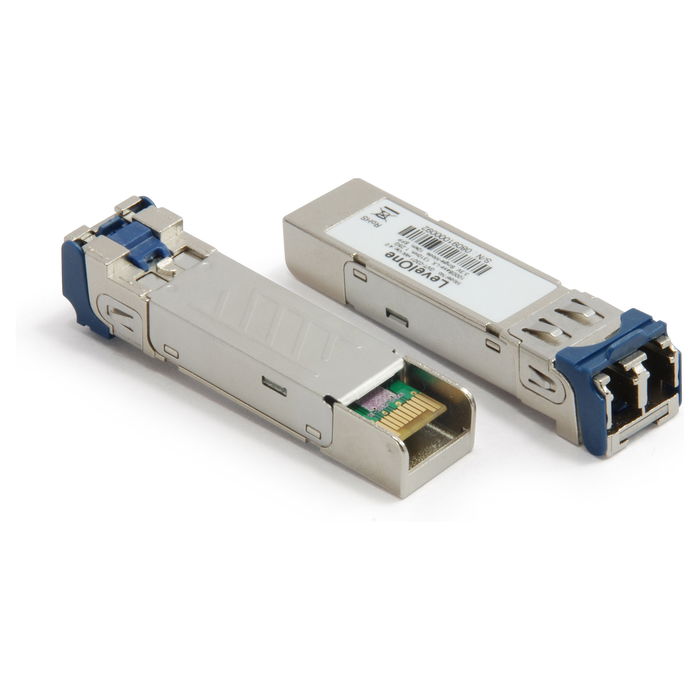 Level One GVT-0301 Transceptor SFP LX/LC Fibra Óptica SM 10km para Redes 1250 Mbit/s