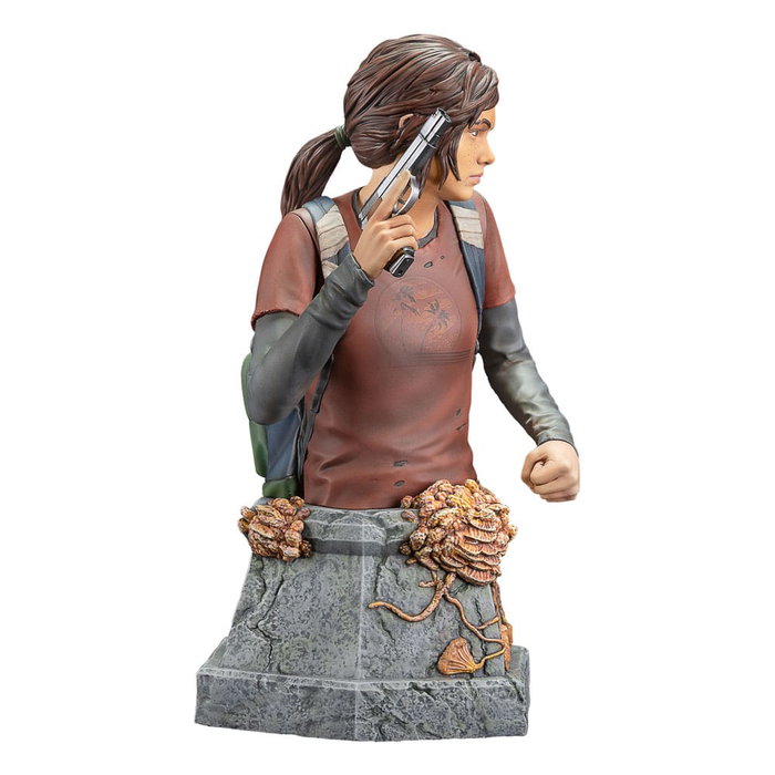 The Last of Us Busto Ellie with Handgun Bust 19 cm The Last of Us Busto Ellie with Handgun Bust 19 cm