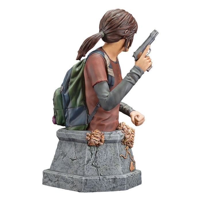 The Last of Us Busto Ellie with Handgun Bust 19 cm The Last of Us Busto Ellie with Handgun Bust 19 cm