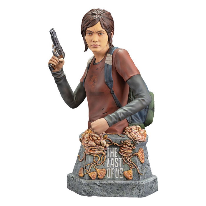 The Last of Us Busto Ellie with Handgun Bust 19 cm The Last of Us Busto Ellie with Handgun Bust 19 cm