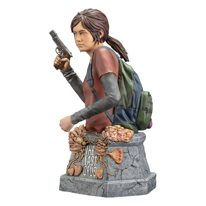 The Last of Us Busto Ellie with Handgun Bust 19 cm The Last of Us Busto Ellie with Handgun Bust 19 cm