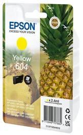 Epson 604 Cartucho de Tinta Amarillo Original Rendimiento Estándar