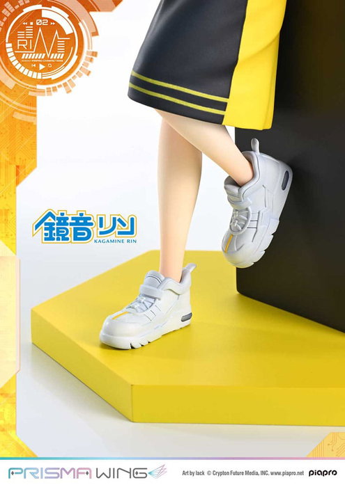 Vocaloid Estatua PVC 1/7 Prisma Wing Piapro Characters Kagamine Rin (Art by lack) 21 cm