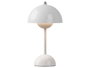 Giftdecor Lámpara Bolet Blanco - Luz LED 1.5W con 3 Colores (Blanco, Cálido, Amarillo) - Dimensiones: 16x30x16 cm (Set de 4)