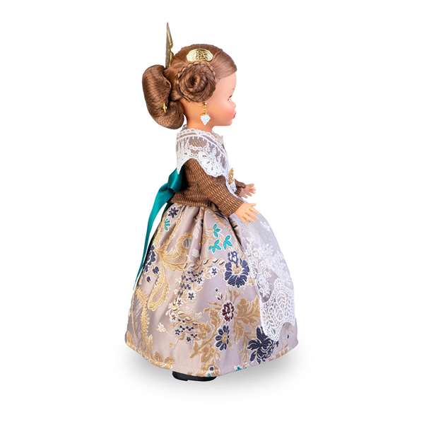 Famosa Muñeca Nancy Colección Fallera Viste Auténtico Traje Regional Comunidad Valenciana