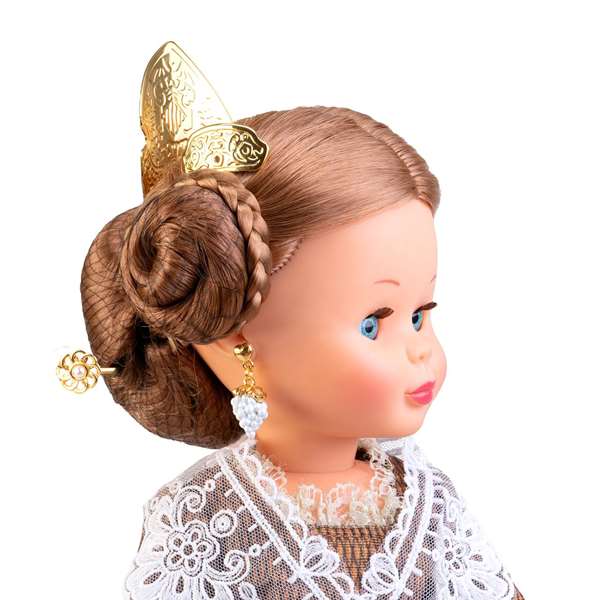 Famosa Muñeca Nancy Colección Fallera Viste Auténtico Traje Regional Comunidad Valenciana