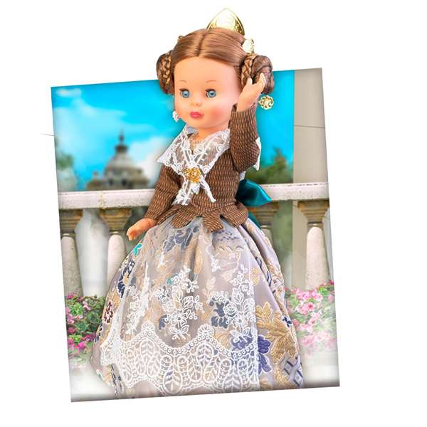 Famosa Muñeca Nancy Colección Fallera Viste Auténtico Traje Regional Comunidad Valenciana