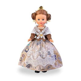Famosa Muñeca Nancy Colección Fallera Viste Auténtico Traje Regional Comunidad Valenciana