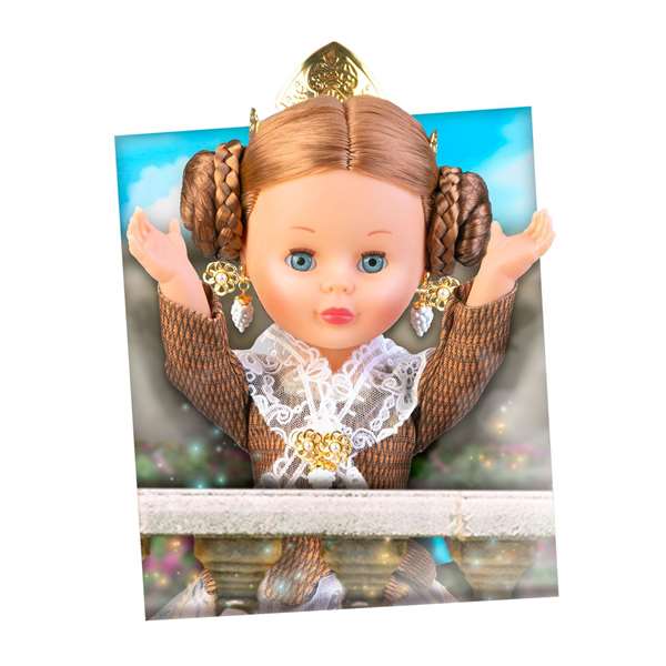 Famosa Muñeca Nancy Colección Fallera Viste Auténtico Traje Regional Comunidad Valenciana