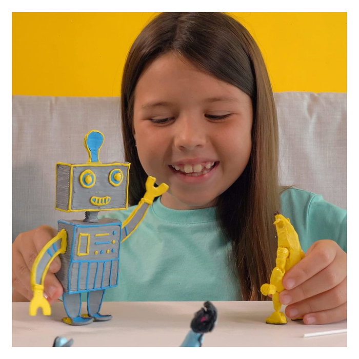 3Doodler Start+ Essential Pen Set Turquesa y Amarillo