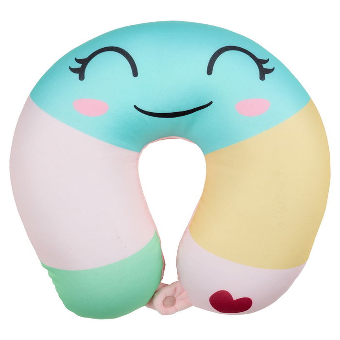The Concept Factory Cojín Cervical Kawaii Colección Kawaii Modelos Gato Panda Malvavisco