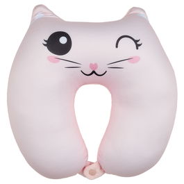 The Concept Factory Cojín Cervical Kawaii Colección Kawaii Modelos Gato Panda Malvavisco
