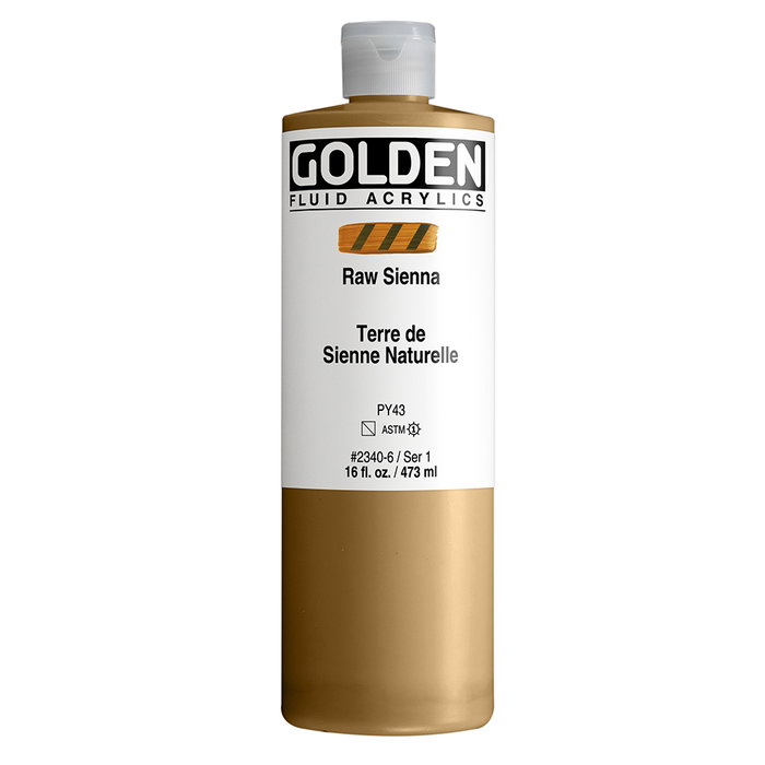 Golden Fluid Colores Acrílicos Tierra Siena Natural 473 ml Golden Fluid Colores Acrílicos Tierra Siena Natural 473 ml