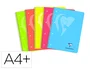 Clairefontaine Cuaderno Espiral Mimesys NEON Din A4+ 120 Hojas Cuadriculado 5 mm
